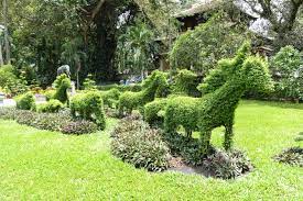 A herd of unicorns, may be considered to be topiary madness.