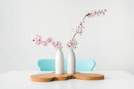  Spring blossom in vases